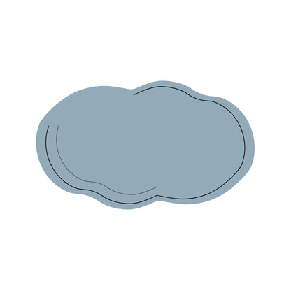 Lighteme Solid Color Cloud Diatom Mud Bath Mat