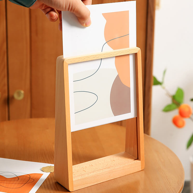 Lighteme Solid Wood Acrylic Photo Frame