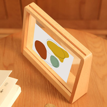 Lighteme Solid Wood Acrylic Photo Frame