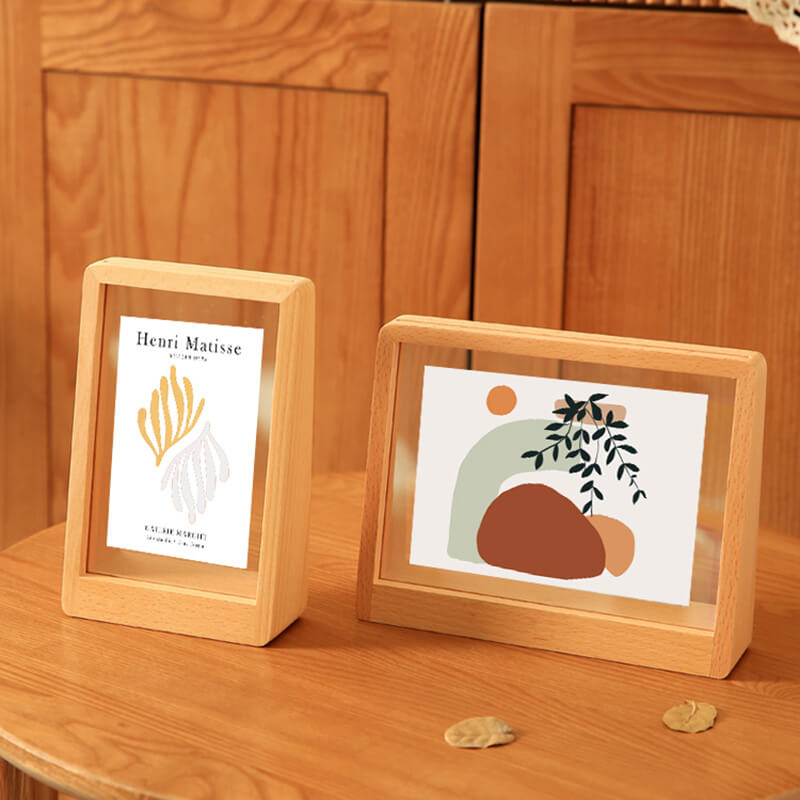 Lighteme Solid Wood Acrylic Photo Frame