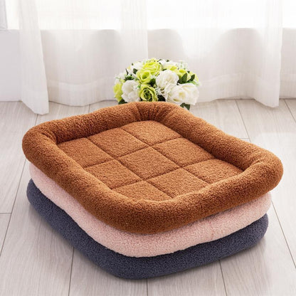 Lighteme Solid Color Cat/Dog Blanket Mat (3 colors & 4 sizes)