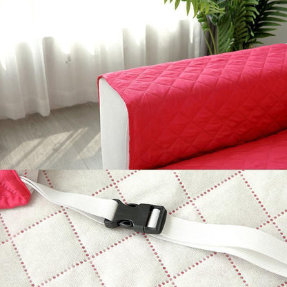 Lighteme Solid Color Polyester Sofa Cover (7 colors & 3 sizes)
