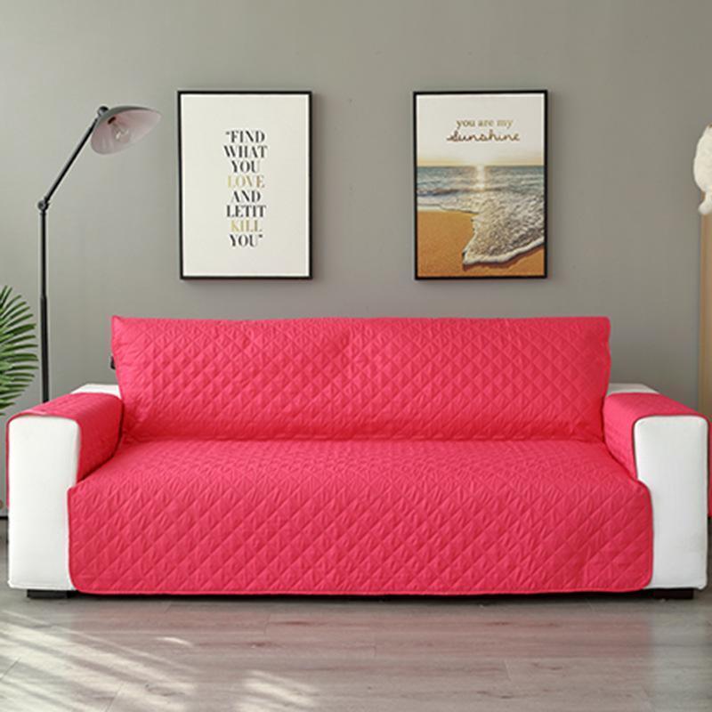 Lighteme Solid Color Polyester Sofa Cover (7 colors & 3 sizes)