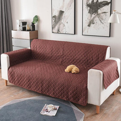 Lighteme Solid Color Polyester Sofa Cover (7 colors & 3 sizes)