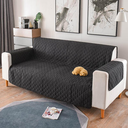 Lighteme Solid Color Polyester Sofa Cover (7 colors & 3 sizes)