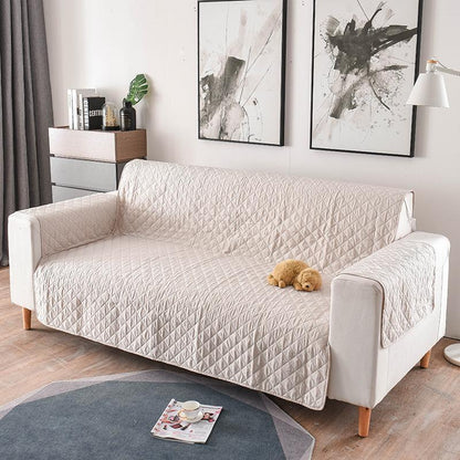 Lighteme Solid Color Polyester Sofa Cover (7 colors & 3 sizes)