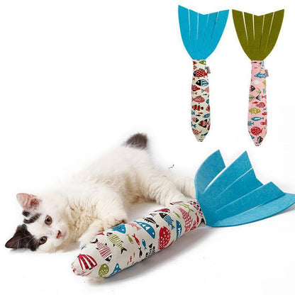 Lighteme Sound Paper Cat Toy Fish Shape (2 colors)