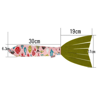 Lighteme Sound Paper Cat Toy Fish Shape (2 colors)