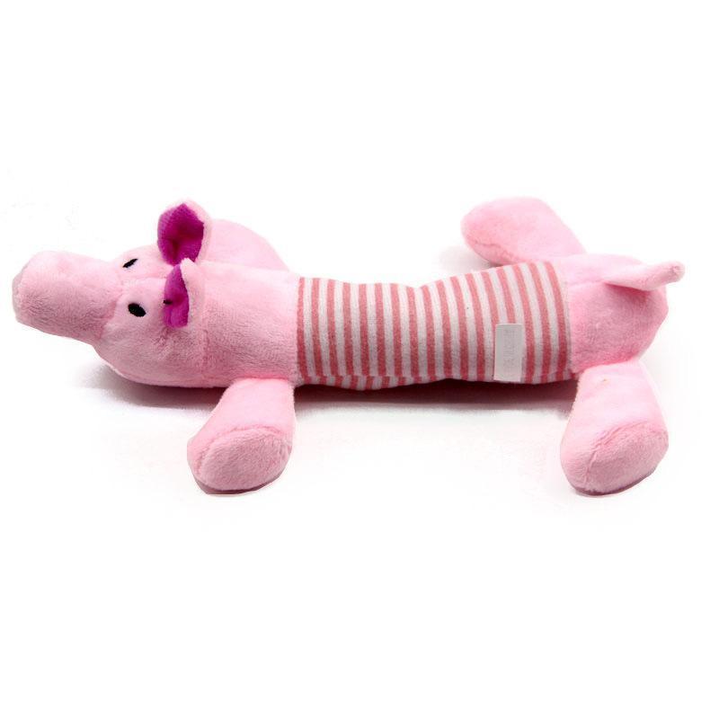 Lighteme Sound Toy Stripe Interactive Dog Stuffed Toy (3 Types)