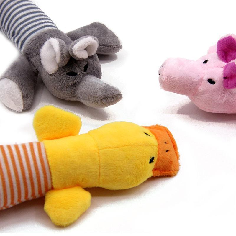 Lighteme Sound Toy Stripe Interactive Dog Stuffed Toy (3 Types)