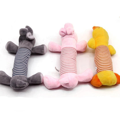 Lighteme Sound Toy Stripe Interactive Dog Stuffed Toy (3 Types)