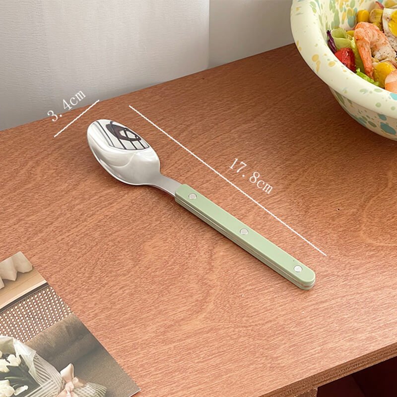 Lighteme Splicing Stainless Steel Flatware 4Pcs Set