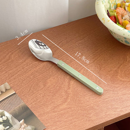 Lighteme Splicing Stainless Steel Flatware 4Pcs Set
