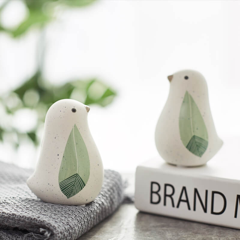 Ornement en céramique Lighteme Spring Bird