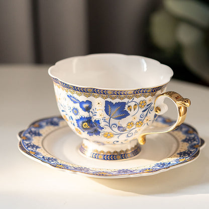Lighteme Spring Floral Bone China Cup and Saucer