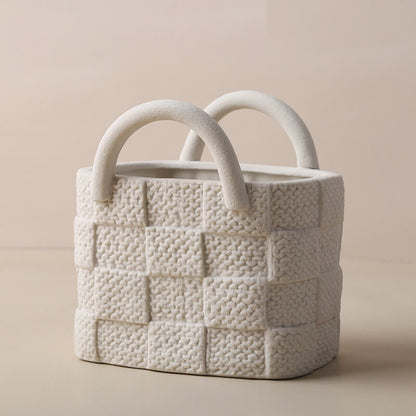 Lighteme Spring Handbag Ceramic Vase