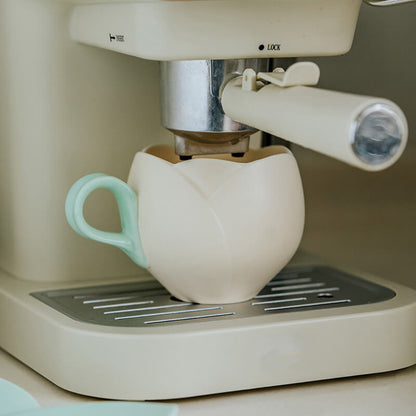 Lighteme Spring Tulip Ceramic Cup and Saucer