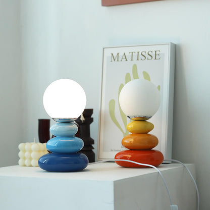 Lighteme Stacked Stone Creative Table Lamp