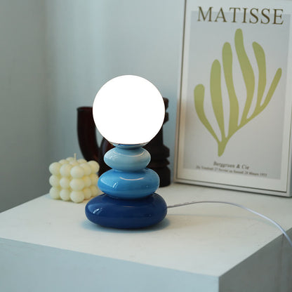 Lighteme Stacked Stone Creative Table Lamp