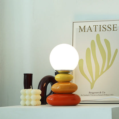 Lighteme Stacked Stone Creative Table Lamp