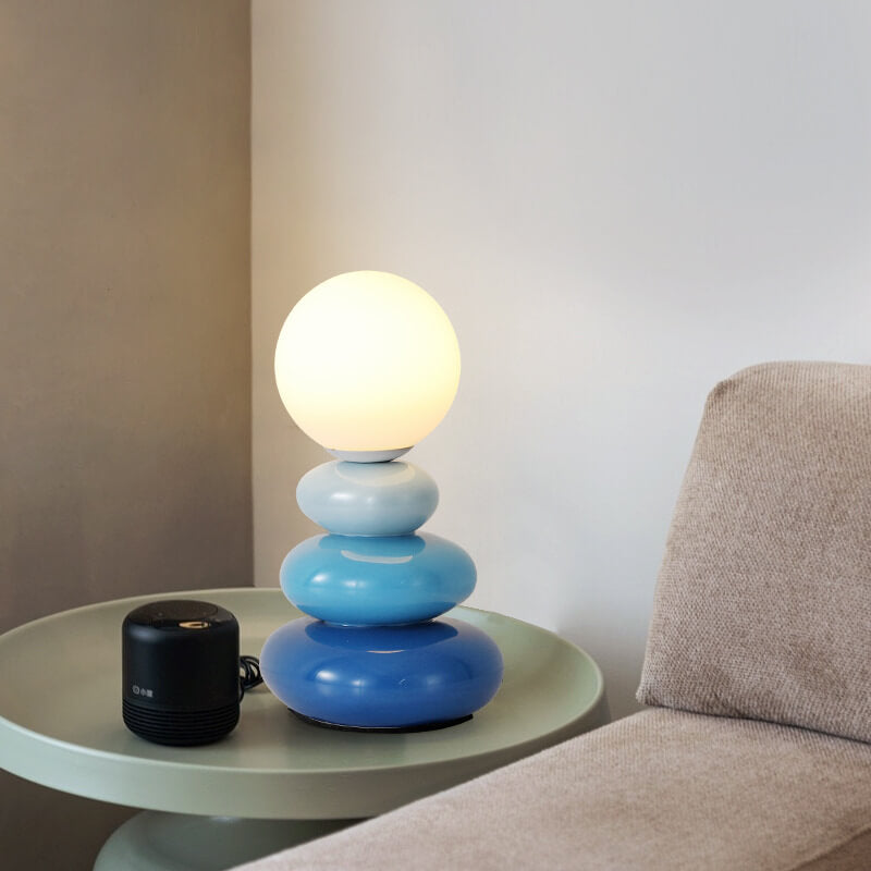 Lighteme Stacked Stone Creative Table Lamp