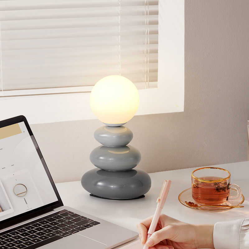 Lighteme Stacked Stone Creative Table Lamp
