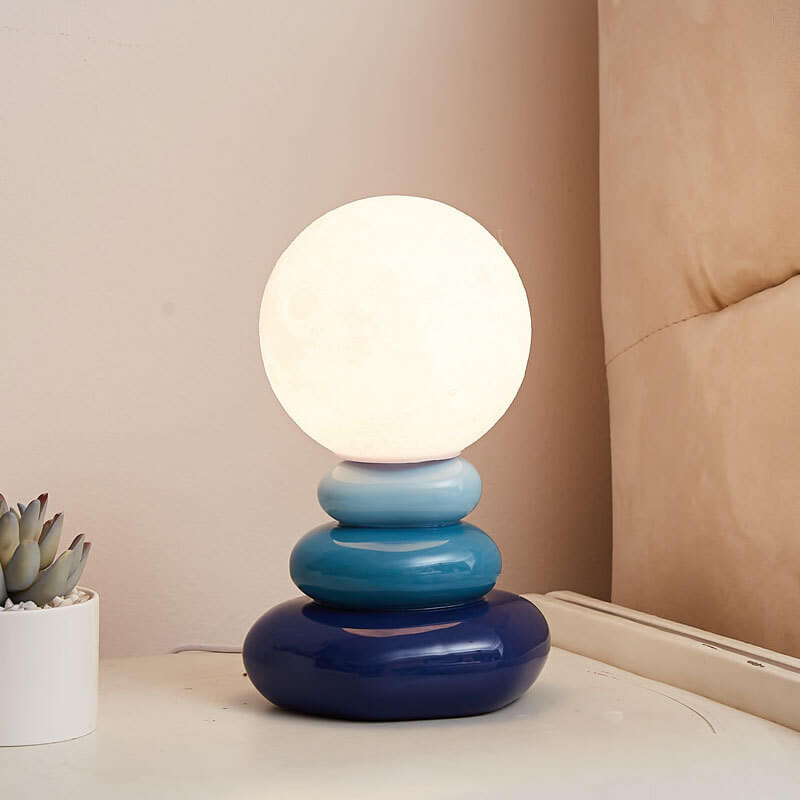 Lighteme Stacked Stone Creative Table Lamp