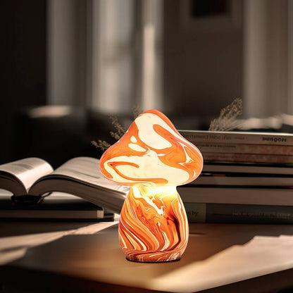 Lighteme Stained Glass Mushroom Lamp