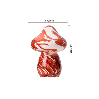 Lighteme Stained Glass Mushroom Lamp