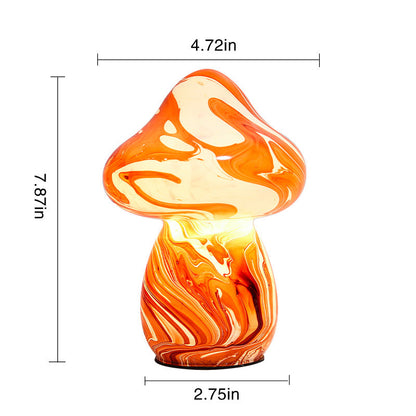 Lighteme Stained Glass Mushroom Lamp