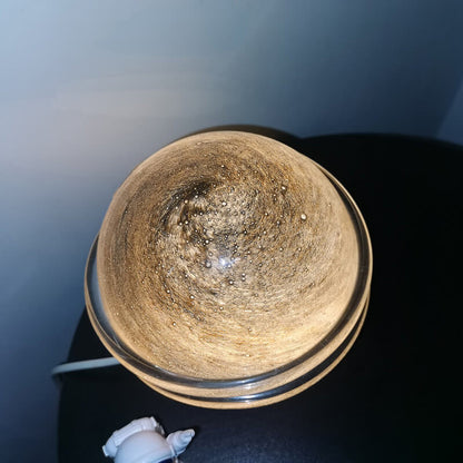 Lighteme Sternenhimmel-Tischlampe aus Glas