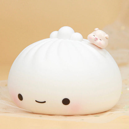 Lighteme Steamed Bun Silikon-Nachtlampe