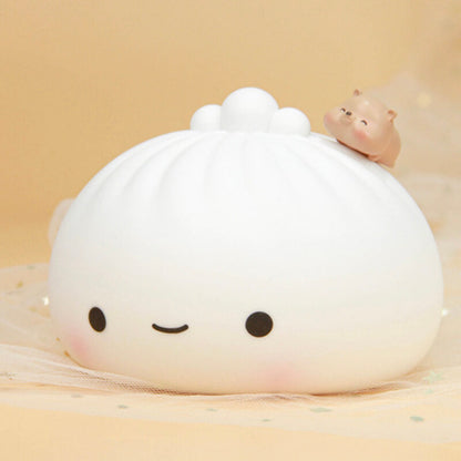 Lighteme Steamed Bun Silikon-Nachtlampe