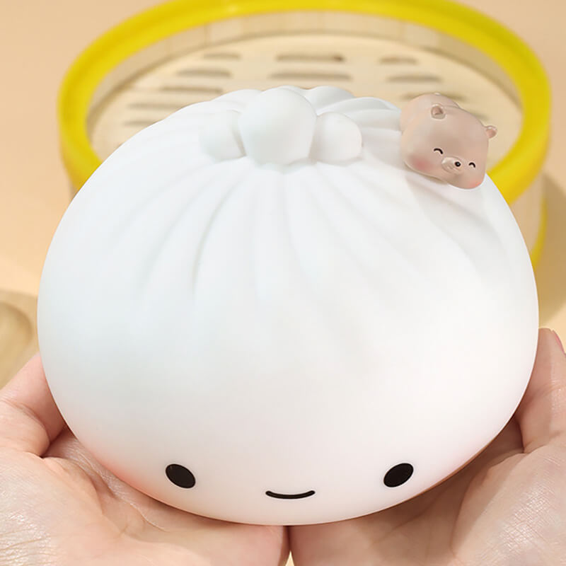 Lighteme Steamed Bun Silikon-Nachtlampe
