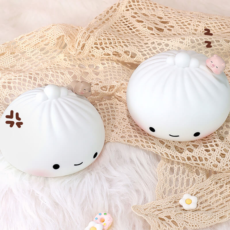 Lighteme Steamed Bun Silikon-Nachtlampe