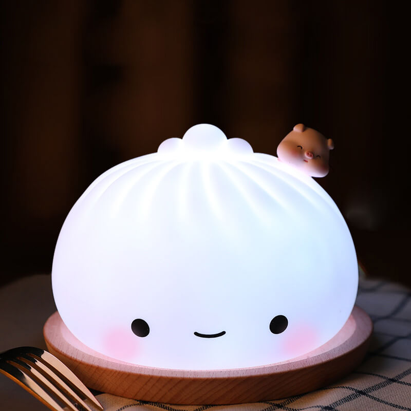 Lighteme Steamed Bun Silikon-Nachtlampe