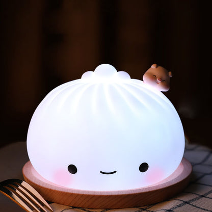 Lighteme Steamed Bun Silikon-Nachtlampe