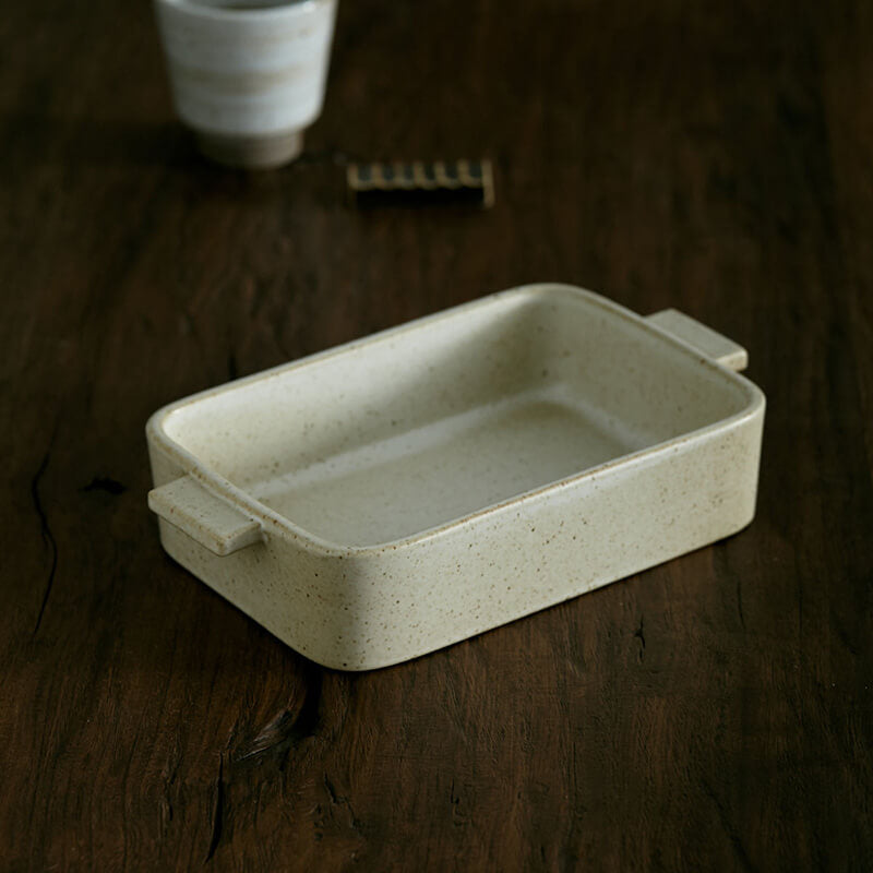 Lighteme Stoneware Square Baking Pan