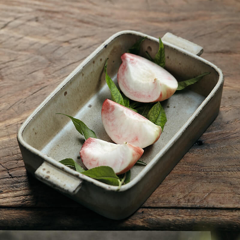 Lighteme Stoneware Square Baking Pan