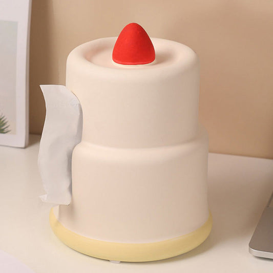 Boîte à mouchoirs en céramique Lighteme Strawberry Cake