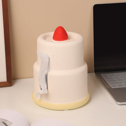 Boîte à mouchoirs en céramique Lighteme Strawberry Cake