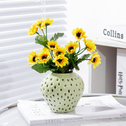 Lighteme Strawberry Ceramic Vase
