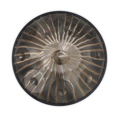 Sun God Maßgeschneiderte Handpan drums aus Edelstahl, E La Sirena 22 Zoll 9/10/12 Noten Hang Instrumento
