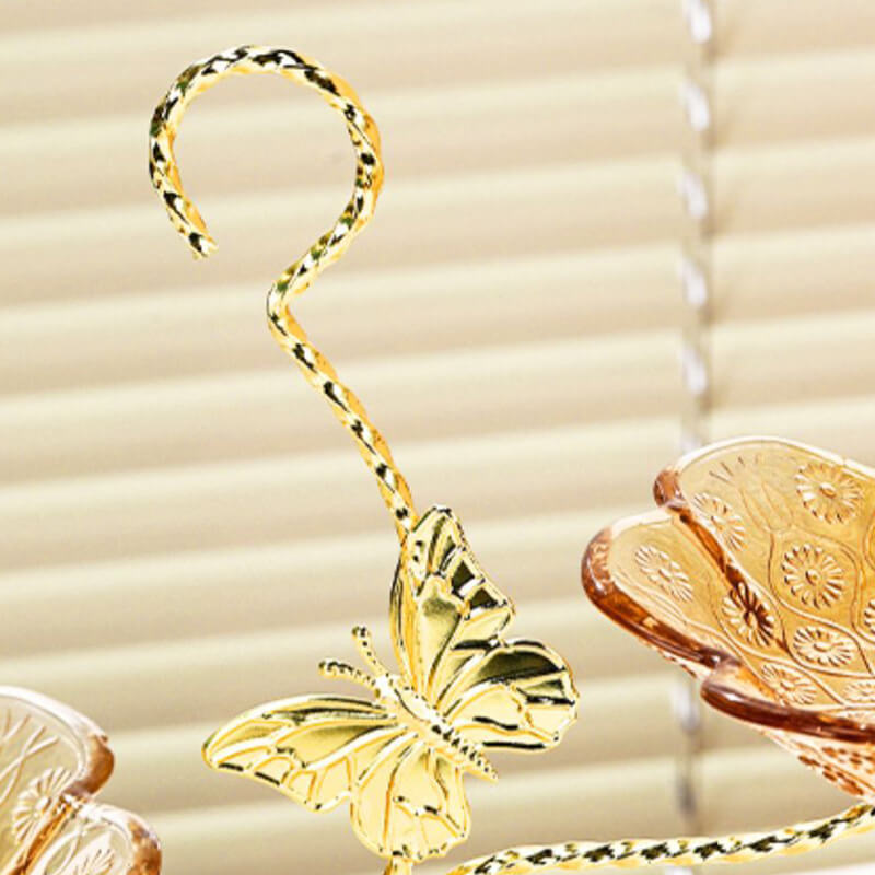 Lighteme Sunflower Texture Bow Dessert Stand