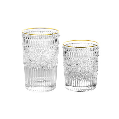 Tasse en verre Lighteme Vintage Sun Flower