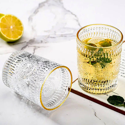 Tasse en verre Lighteme Vintage Sun Flower