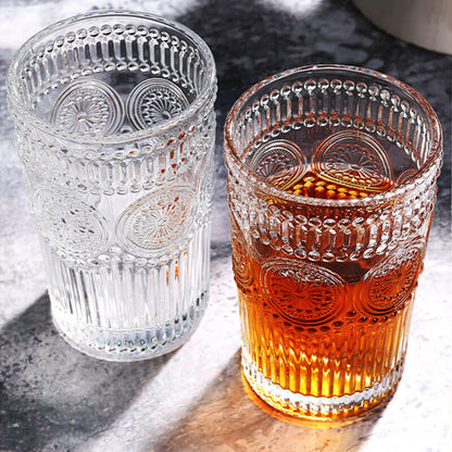 Tasse en verre Lighteme Vintage Sun Flower