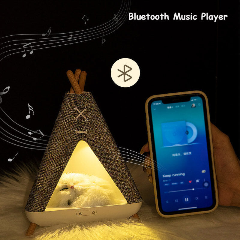 Veilleuse créative Lighteme Tent Speaker