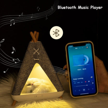 Veilleuse créative Lighteme Tent Speaker