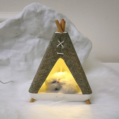 Veilleuse créative Lighteme Tent Speaker